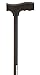 NOVA Medical Products T-Grip Designer Cane, Black