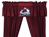 Colorado Avalanche Coordinating Ruffled Valance by Kentex