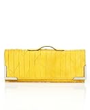 Juicy Couture Hideout Clutch - Yellow