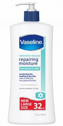 Vaseline Body Lotion, Intensive Repair, Repairing Moisture-32 oz. (Quantity of 3)