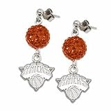 New York Knicks Ovation Crystal Earrings