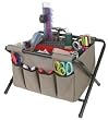 Art Bin Art Bin 17 Inch by 17 Inch by 1-7/8 Inch Table-Top Caddy, Khaki