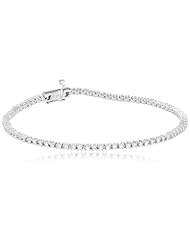 14k Gold 4-Prong Diamond Tennis Bracelet (1 cttw, H-I Color, I1-I2 Clarity)