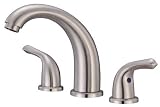 Danze D304012BN Melrose Two Handle Widespread Lavatory Faucet, Brushed Nickel
