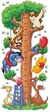 Kitchen & Housewares : DISNEY WINNIE THE POOH SELF ADHESIVE GROWTH / HEIGHT CHART
