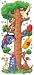 Kitchen & Housewares : DISNEY WINNIE THE POOH SELF ADHESIVE GROWTH / HEIGHT CHART