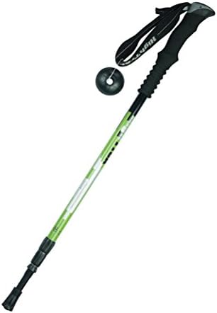 HighTrek Adjustable Hiking Pole Walking Stick Green