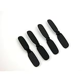 Set of Four Replacement Tail Props (Qty 4) for Syma S107 (S105) Mini Indoor Co-Axial Metal Body Frame and Built-in Gyroscope RC Remote Controlled Helicopter