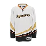 Anaheim Ducks Rbk Premier Replica White NHL Hockey Jersey Size X-Large