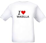 I LOVE WASILLA - City-series - White T-shirt