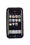 iPhone 3G Wave Silicone Skin with Belt Clip and Armband - Black