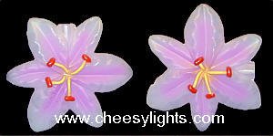 High Biscuits (Hibiscus) Flower String Lights, 10 lights, 12