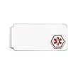 Sterling Silver Medical Caduceus Money Clip