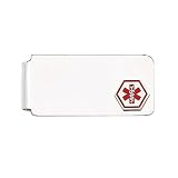 Sterling Silver Medical Caduceus Money Clip