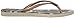 Havaianas Women's Slim Animals Flip Flop Sandal, Beige/Rose Gold, 9/10 M US