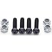 Cruiser Accessories 80150 Fasteners, Import-Nylon, Black