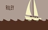 Sailboat Kids Room Wall Decal