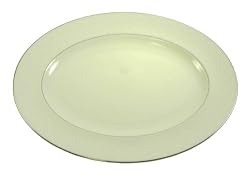 Martha Stewart Petal Lattice Ecru Oval Platter