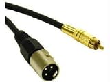 Cables To Go 40045 M/M Pro-Audio Cable (1.5 Feet, Black)