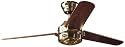 Hunter 52" Carera Ceiling Fan in Bright Brass