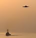 Air Fighter (Landing over Cruiser) Art Poster Print - 11