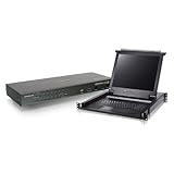 IOGear 16-Port PS/2 USB Combo KVM with 17- Inch Rack Mount LCD Bundle (GCL1716)