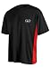 Mens and Ladies Dry Fit Short Sleeve Workout Gym Shirt with Side Panels-Made with Moisture Management and Odor Reducing Performance Material-Colors Include Black, Red, White, Navy, and Royal Blue-Sizes SM-XXXL