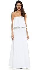 Cotton/Denim/Polyester/Spandex Maxi Dress 