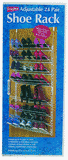 24 PAIR SHOE STORAGE SET (Grayline Housewares 12284)