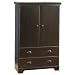 Mountain Lodge Chest with Doors - Ebony