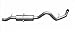 Gibson 619613 Stainless Steel Single Exhaust System