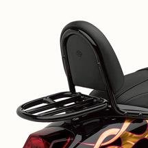 H-D Luggage Rack VRSC Models - Gloss Black 51142-04A