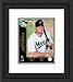 Framed Jeremy Hermida Florida Marlins Photograph