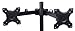 Pwr+ Dual-Monitor-Stand Led-Lcd-Desk-Mount for Two-Screens up to 24