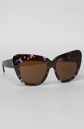 House of Harlow 1960 The Chelsea Sunglasses in Bloom,Sunglasses for Women, One Size,Purple Multi