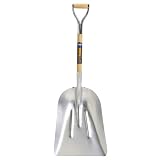 Ames True Temper Kodiak 14-Inch Aluminum Western Pattern Grain Scoop with 27-Inch Armor... by Ames