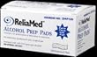 Reliamed Alcohol Prep Pad Box of 100