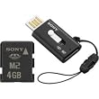 4GB Memory Stick Micro M2 with usb Adaptor