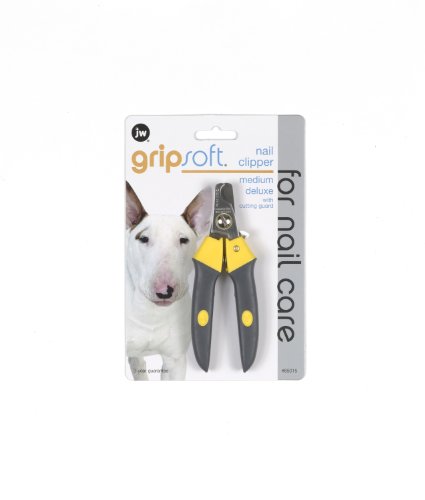 More image JW Pet Company Gripsoft Deluxe Nail Clipper for Dogs, Medium