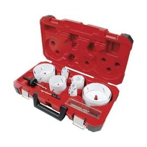 Milwaukee 49-22-4155 Master Plumbers Ice Hardened Hole Saw Kit, 18-Piece by 