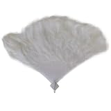 White Feather Tea Party Fan