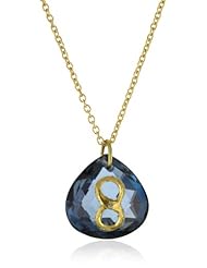 Charmed Circle "Love Letter" London Blue Topaz "8" Necklace