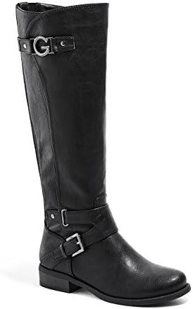 G by GUESS Women's Hendora Knee-Length Boots, BLACK (7)
