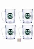 Colorado State Rams Tervis Tumblers 17 oz Mugs - set of 4