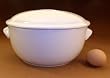 Pillivuyt 260327BX Round Covered Casserole Large - 8.75 Inch 2.75 qt.