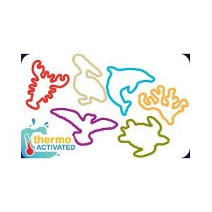 Save The Gulf *Thermo Activated* Silly Bandz (The Original) 24-Pack + Free "Forever Carabina" To Carry Your Save The Gulf *Thermo Activated* Bandz!!!