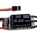 Hacker X-20 Pro Brushless Motor Speed Controller ESC 20A by Hacker Brushless USA Inc.