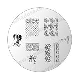 Konad Stamping Nail Art Image Plate - M71