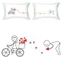 BoldLoft "All My Love for You" Couple Pillowcases-Cute Valentines Gifts,Valentines Pillowcases,Valentines Day Romantic Gifts,Unique Valentines Day Gifts