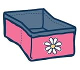 LIFE IS GOOD TRAVEL GO BOWL GREAT FOR DOGS & CATS DAISY ON PINK